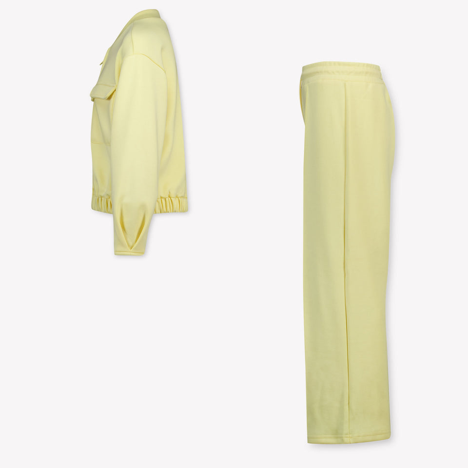 Mayoral Kinder Meisjes Joggingpak In Geel