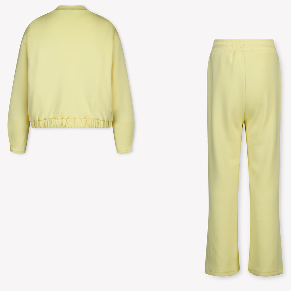 Mayoral Kinder Meisjes Joggingpak In Geel