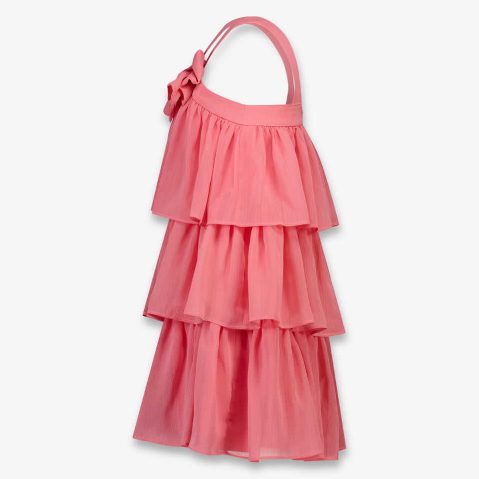 Mayoral Kinder Meisjes Jurk In Fuchsia