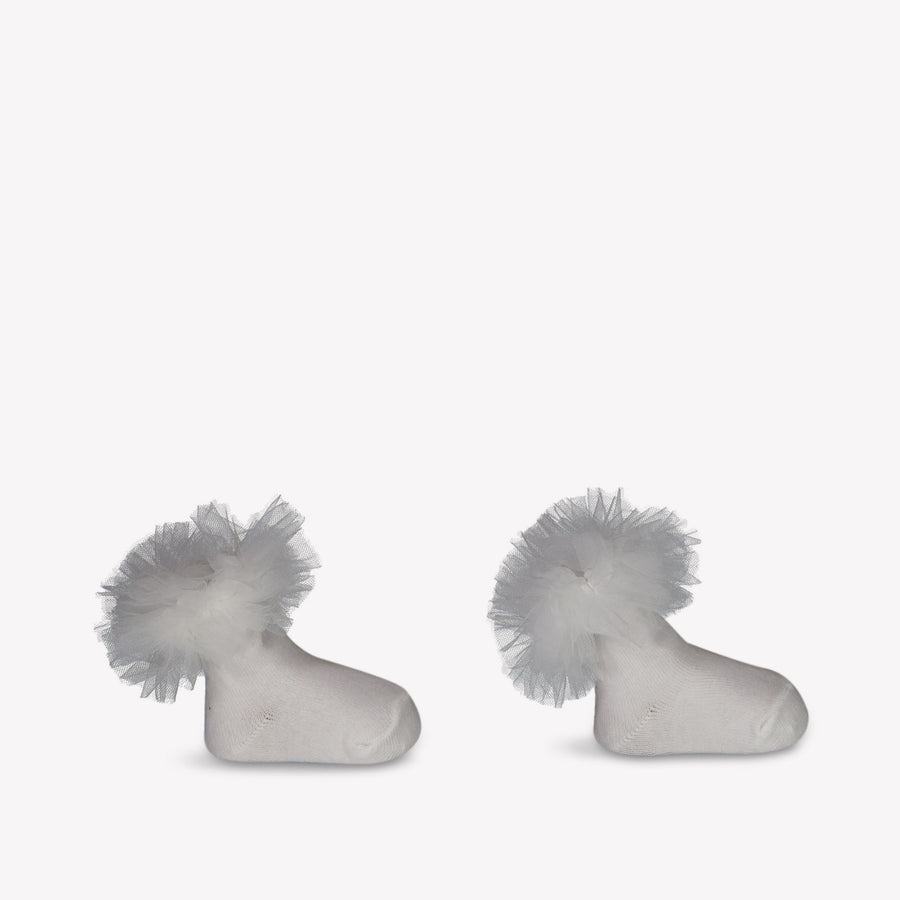 Mayoral Baby Girls Socks In White
