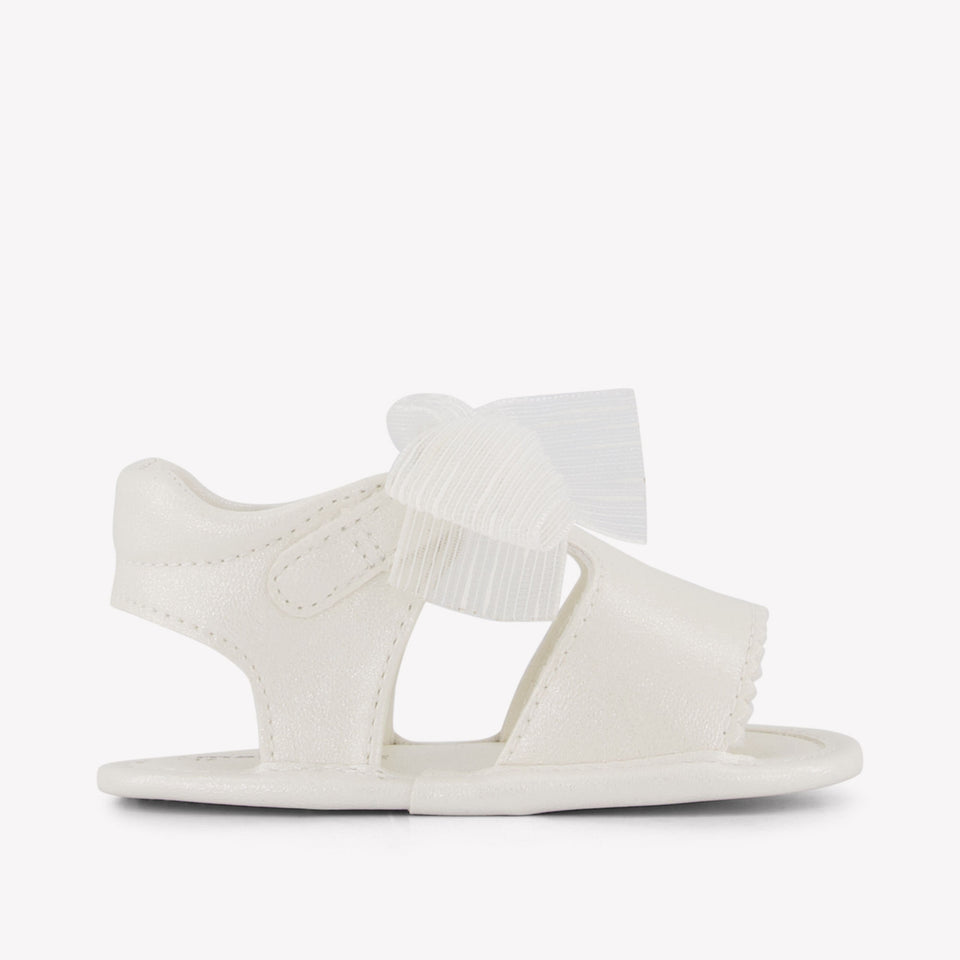 Mayoral Baby Meisjes Sandalen in Wit