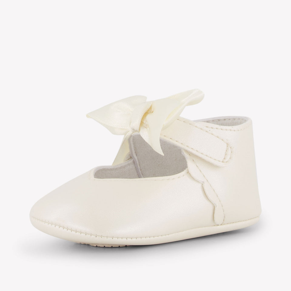 Mayoral Baby Girls Shoes In OffWhite