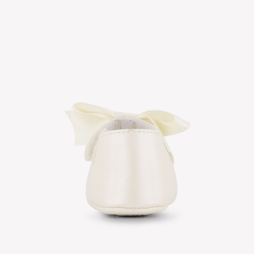 Mayoral Baby Girls Shoes In OffWhite