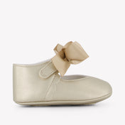 Mayoral Baby Girls Shoes In Gold