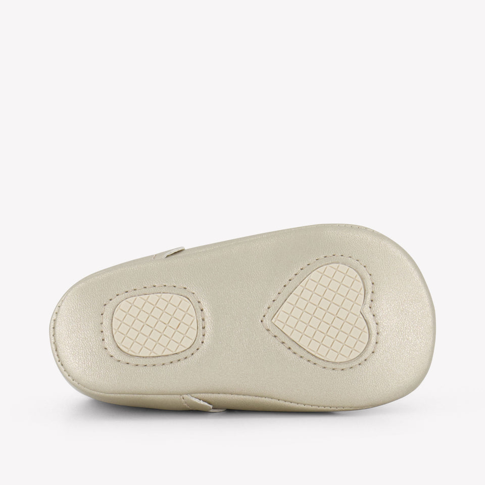 Mayoral Baby Girls Shoes In Gold