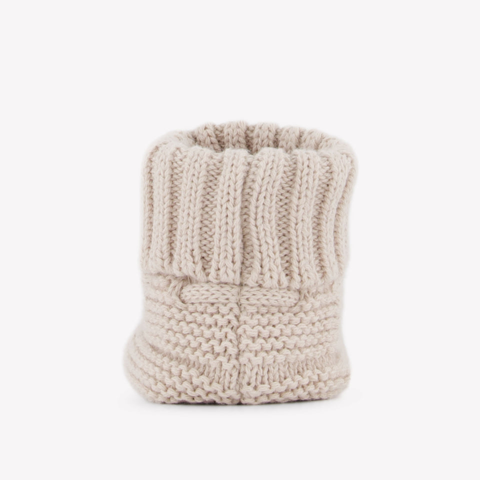 Mayoral Baby Unisex Shoes In Light Beige