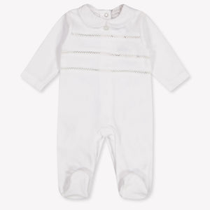 Martin Aranda Baby Unisex Romper in White