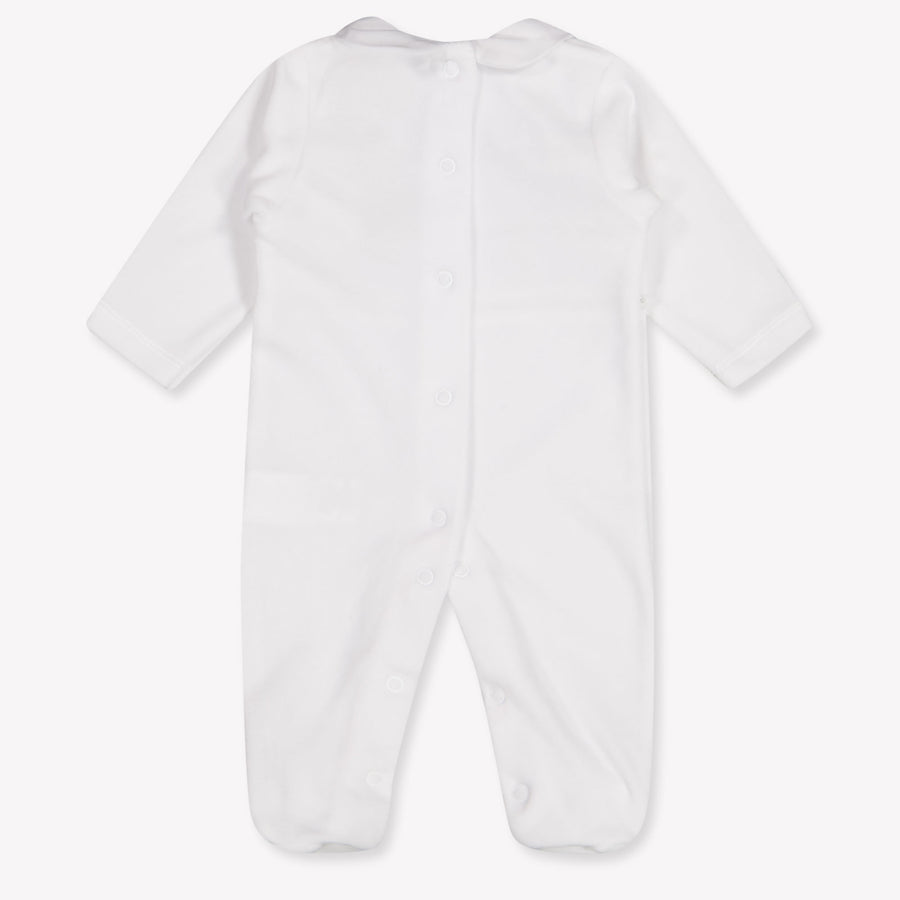 Martin Aranda Baby Unisex Romper in White