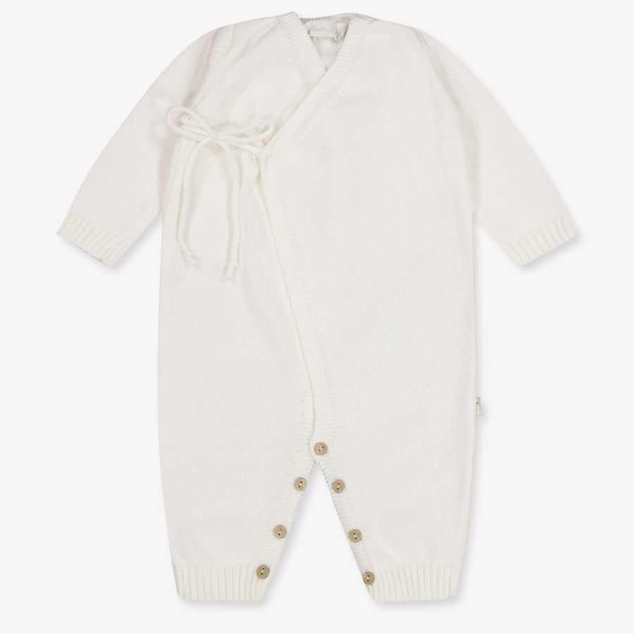 Martin Aranda Baby Unisex Romper in Off-White