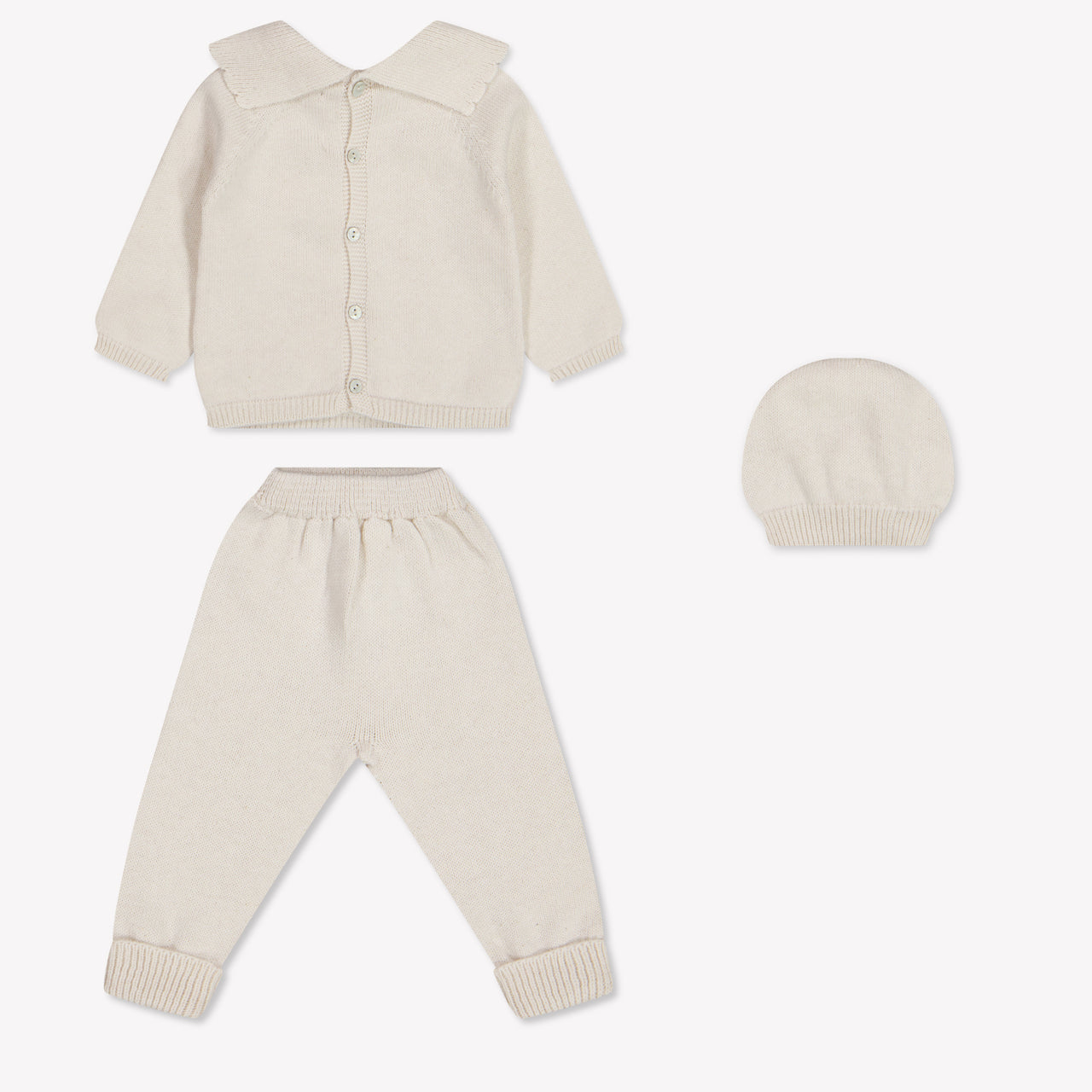 Martin Aranda Baby Girls Playsuit In Light Beige