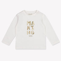Mayoral Baby Jongens T-Shirt In Off White