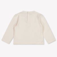 Mayoral Baby Meisjes T-Shirt In Licht Beige