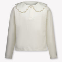 Mayoral Kinder Meisjes Polo In Off White