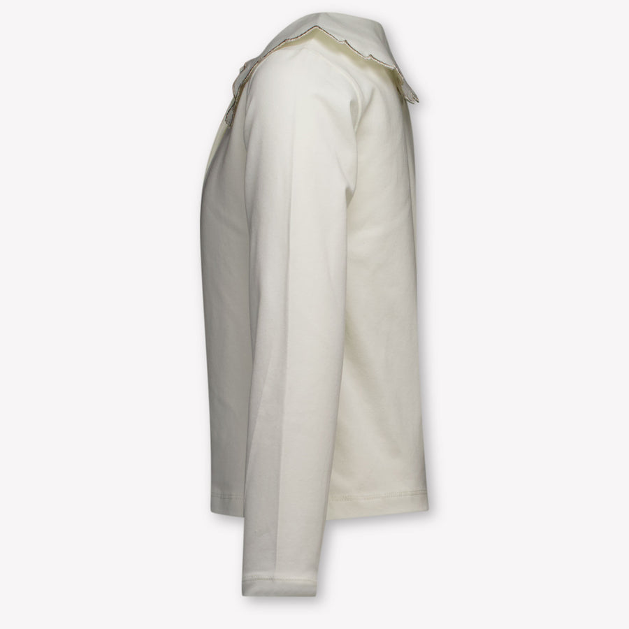Mayoral Kinder Meisjes Polo In Off White