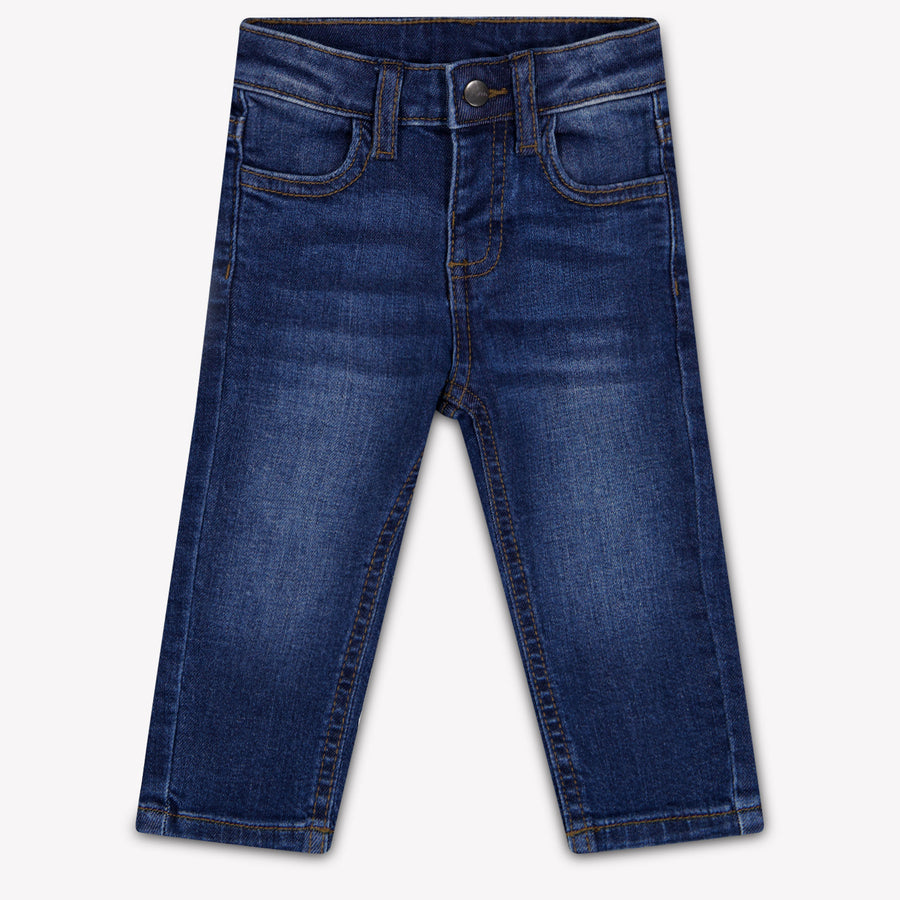 Mayoral Baby Boys Jeans In Dark Blue