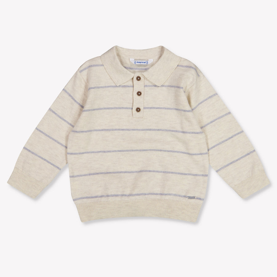 Mayoral Baby Jongens Trui In Off White