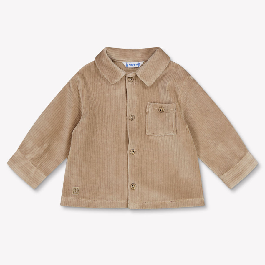 Mayoral Baby Jongens Blouse In Beige