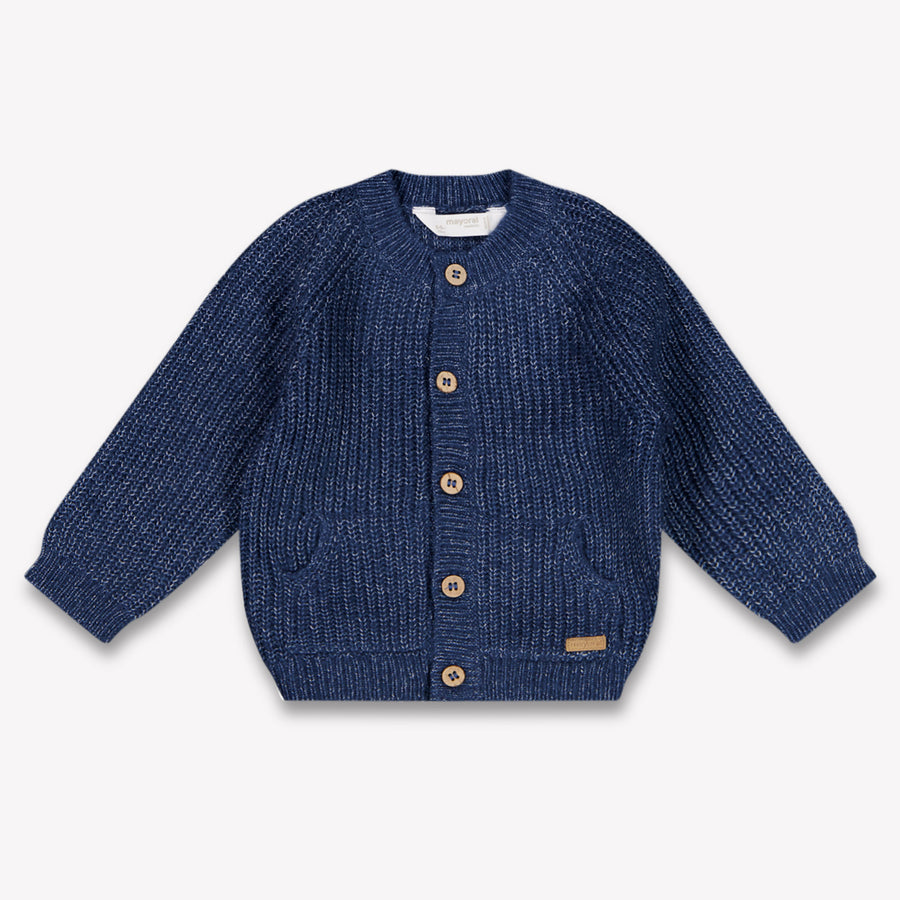 Mayoral Baby Boys Cardigan in Dark Blue