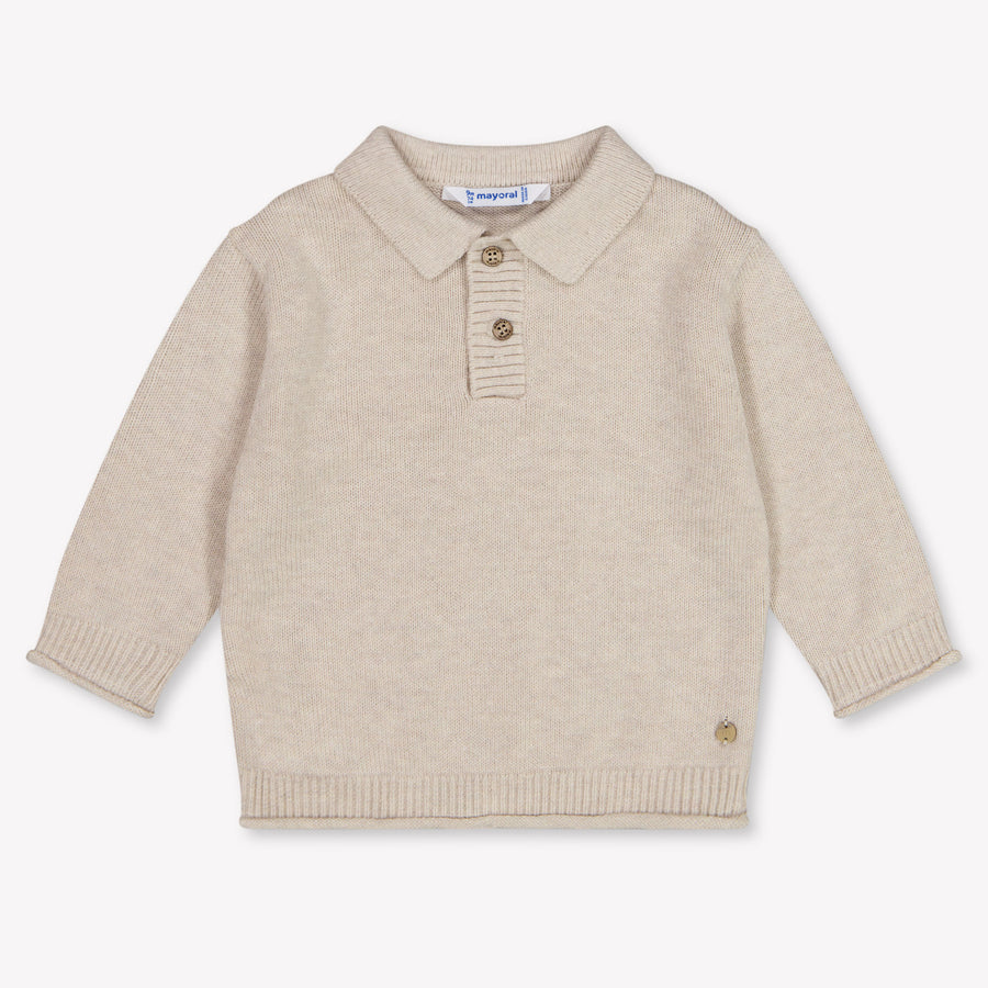 Mayoral Baby Jongens Trui In Licht Beige