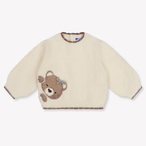 Mayoral Baby Meisjes Trui In Off White