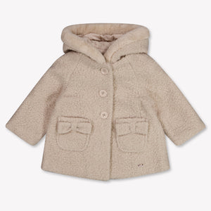 Mayoral Baby Meisjes Winterjas In Licht Beige