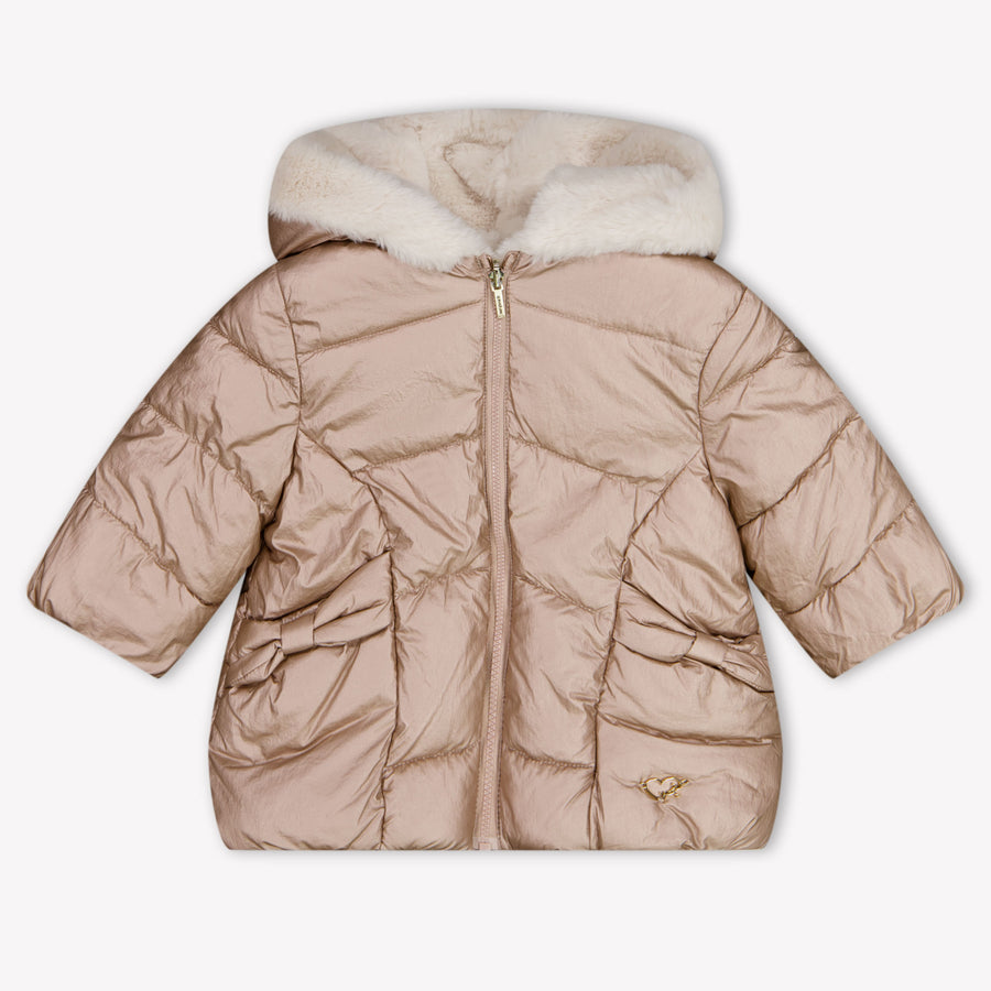Mayoral Baby Girls Jackets In Bronze
