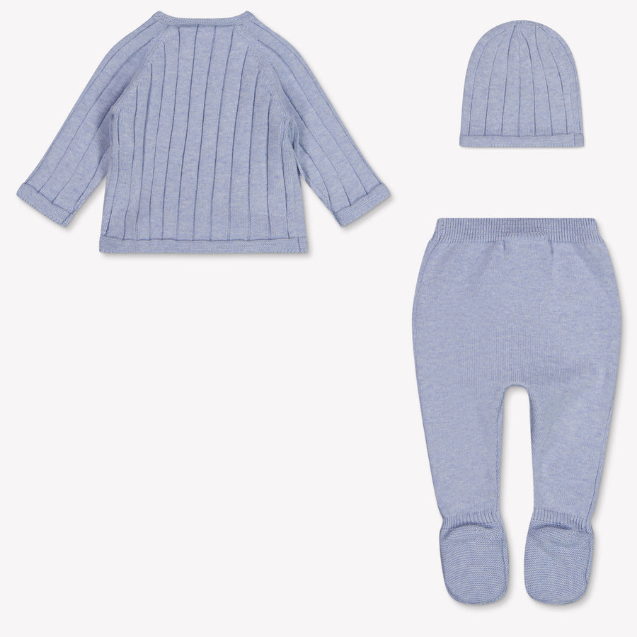 Mayoral Baby Unisex Set In Light Blue