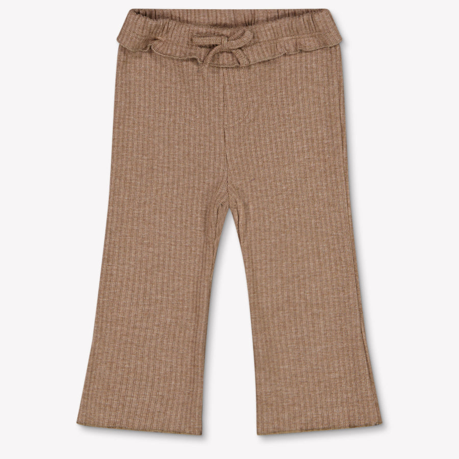 Mayoral Baby Girls Pants In Light Brown
