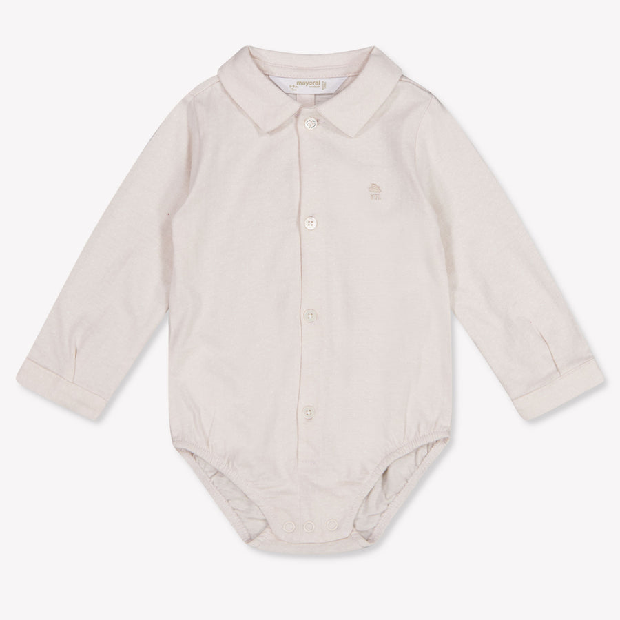 Mayoral Baby Boys Romper In White