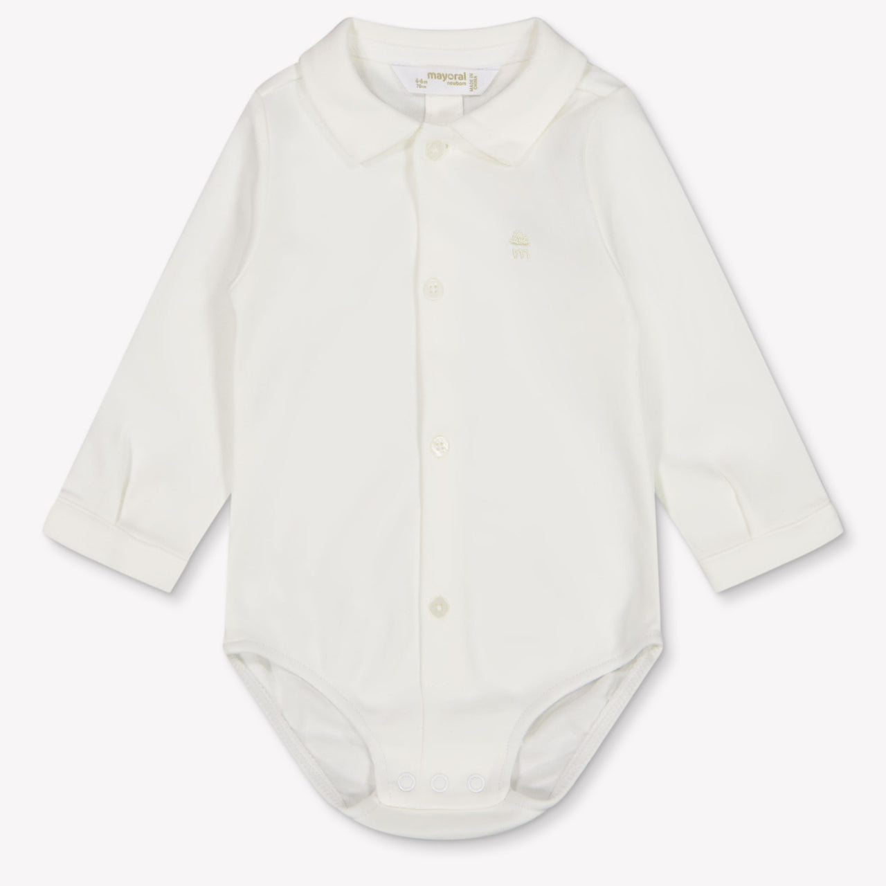 Mayoral Baby Jongens Rompertje In Off White