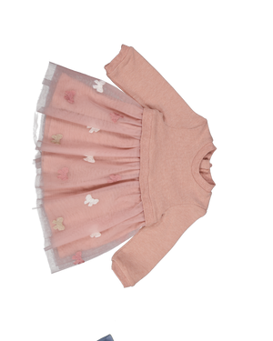 Mayoral Baby Girls Dress In Light Pink