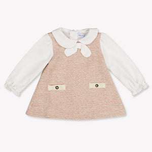 Mayoral Baby Girls Dress In Light Pink