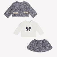 Mayoral Baby Girls Set In Navy