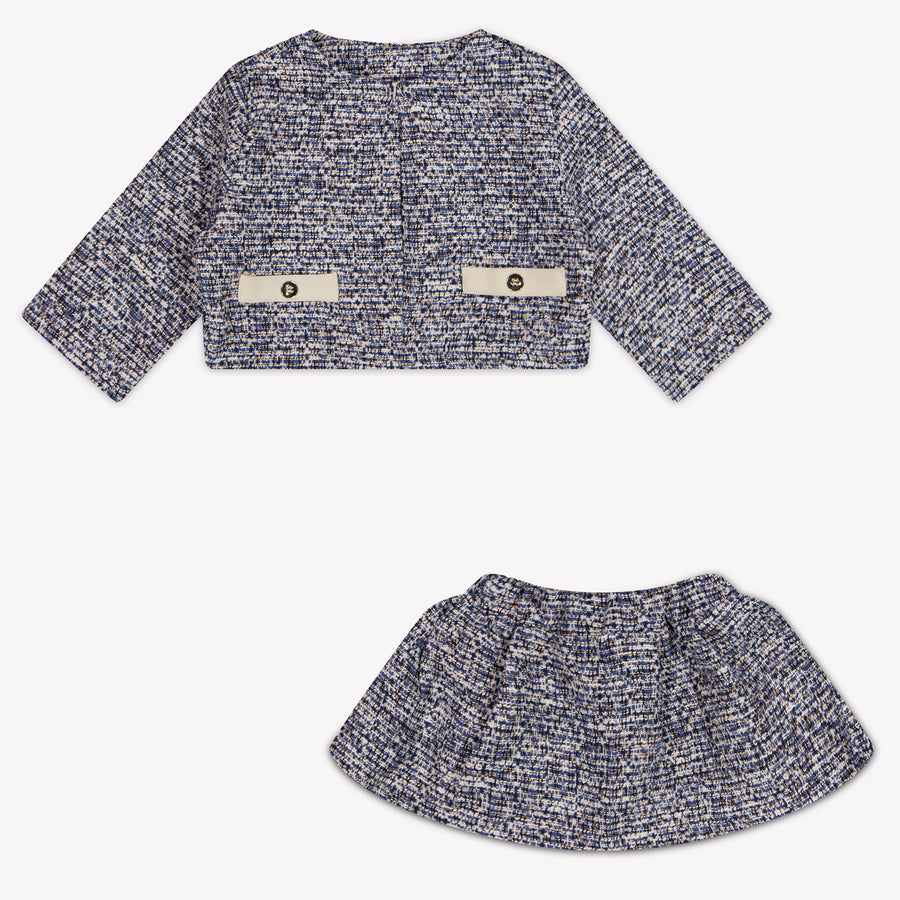 Mayoral Baby Girls Set In Navy