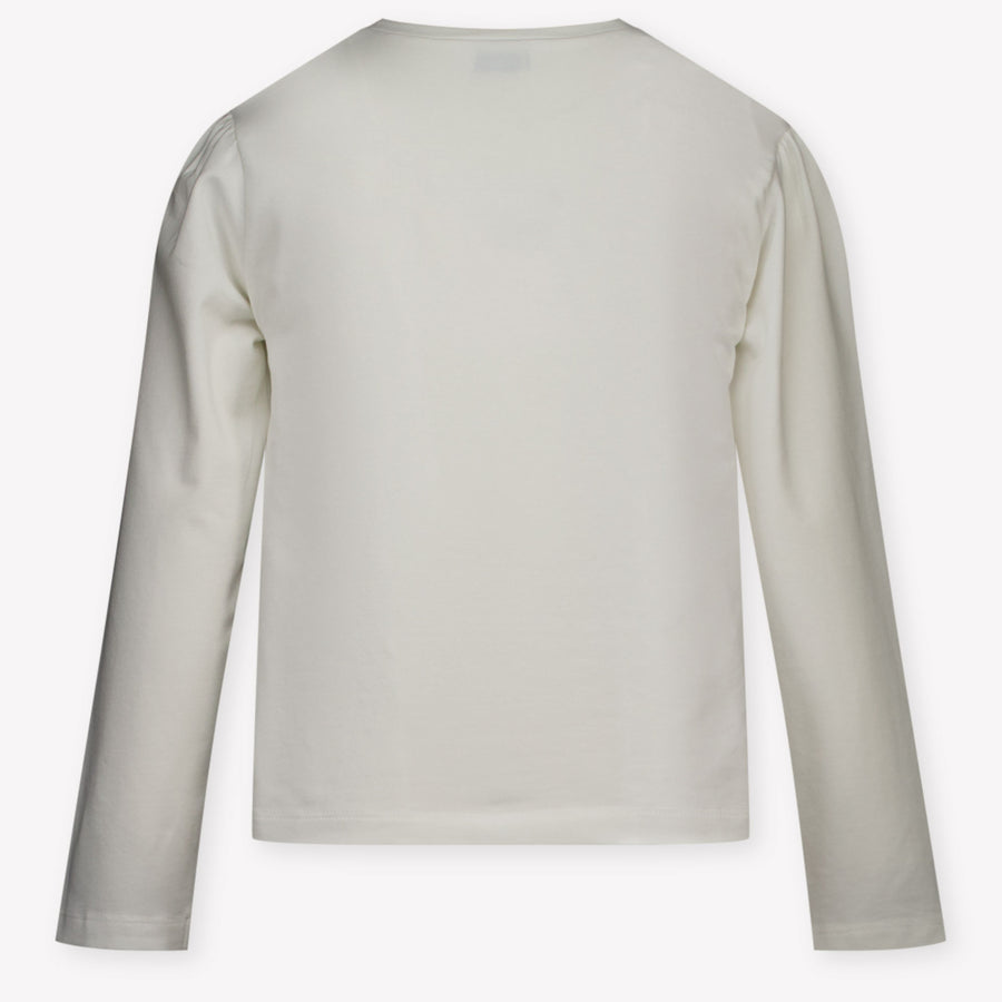 Mayoral Kinder Meisjes T-Shirt In Off White