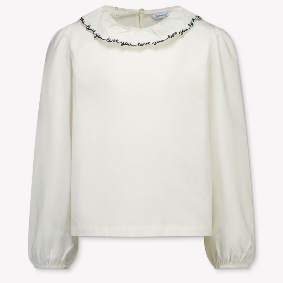 Mayoral Girls Blouse in Off-White
