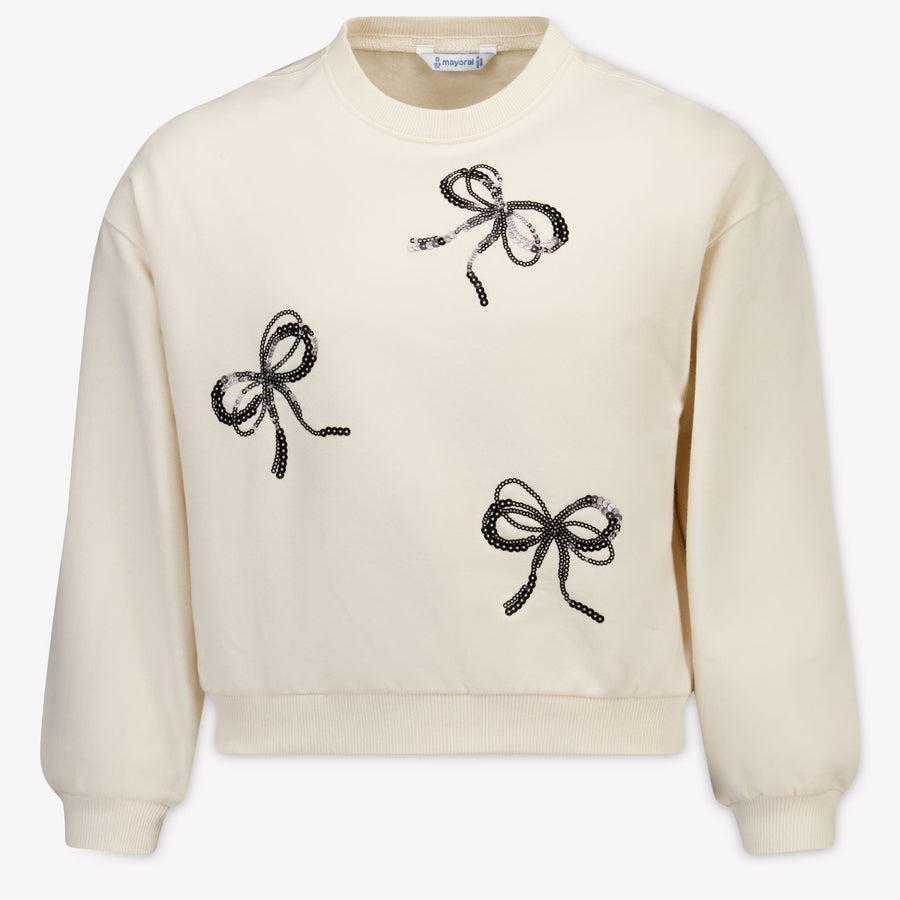 Mayoral Kinder Meisjes Trui In Licht Beige