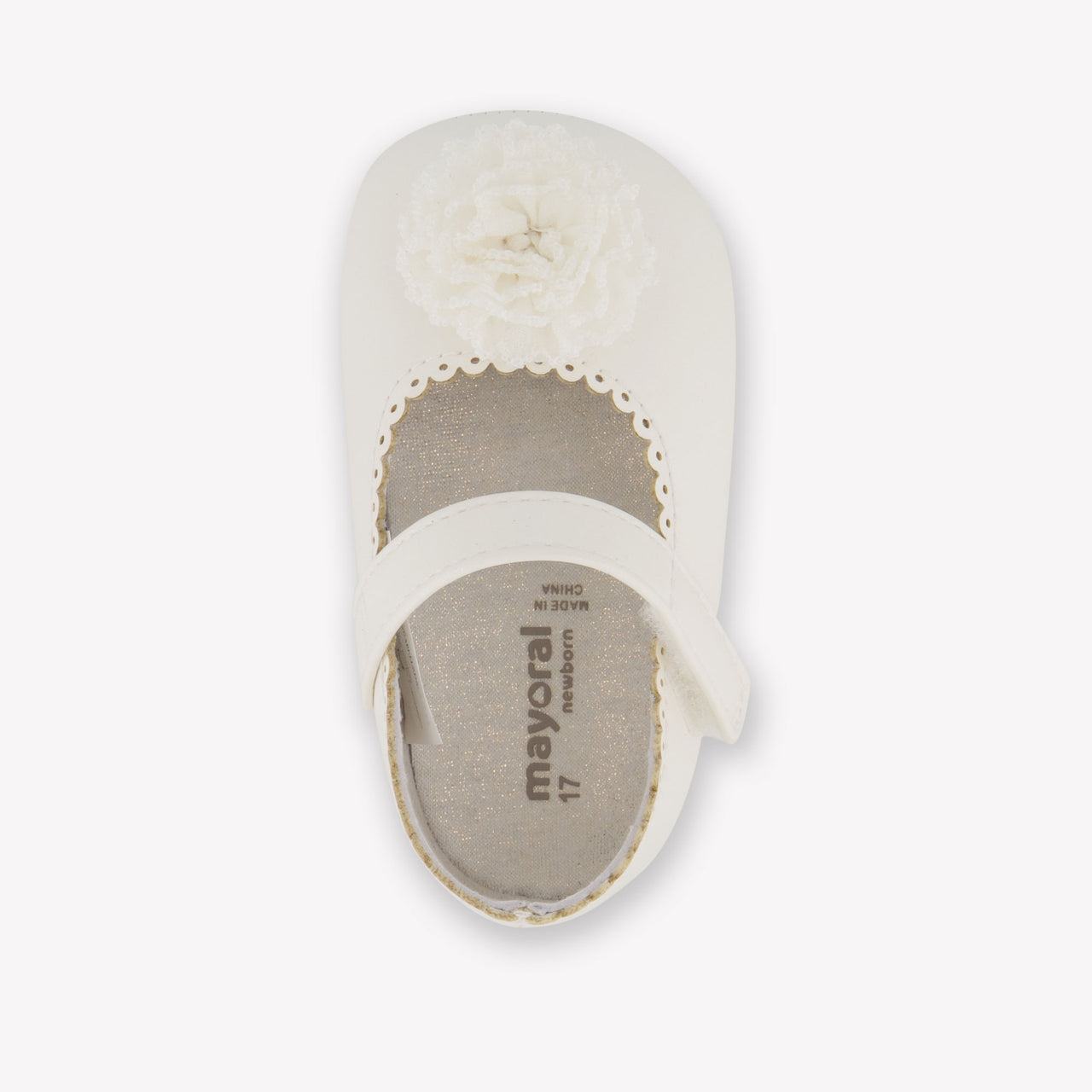 Mayoral Baby Girls Shoes In OffWhite