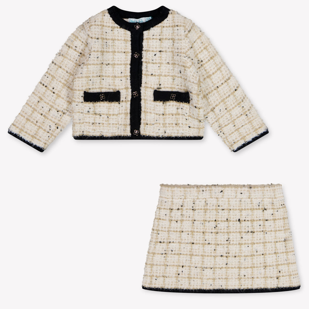 Abel & Lula Baby Meisjes Setje In Beige