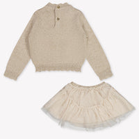Abel & Lula Baby Meisjes Setje In Beige