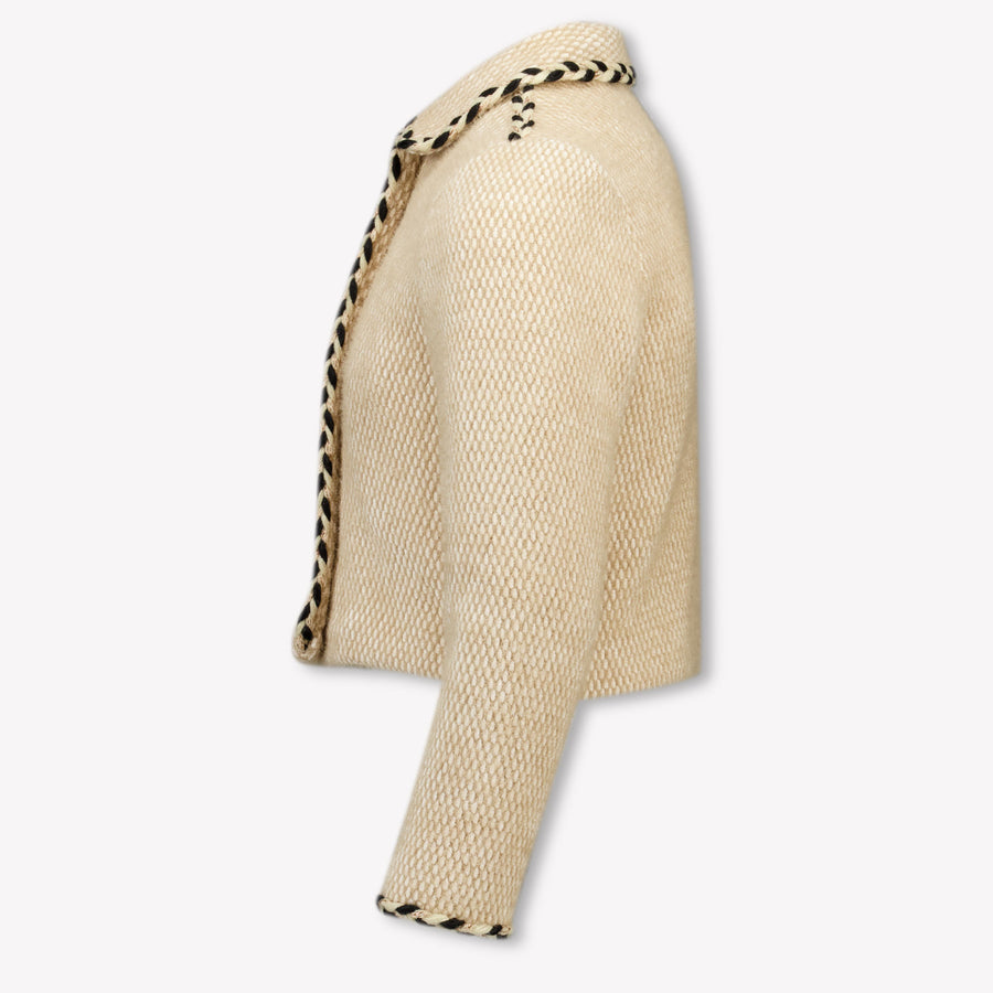 Abel & Lula Girls Blazer in Light Beige