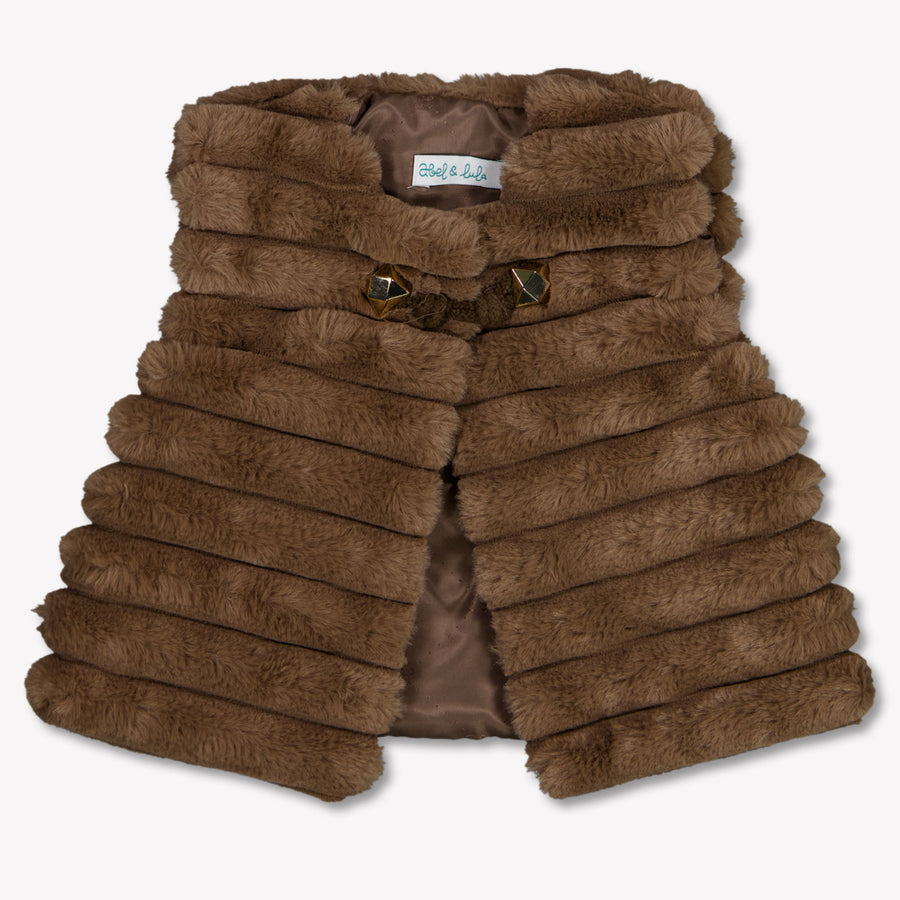 Abel & Lula Baby Girls Jackets In Camel