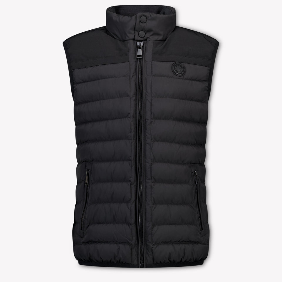 Airforce Kids Boys Bodywarmer In Black