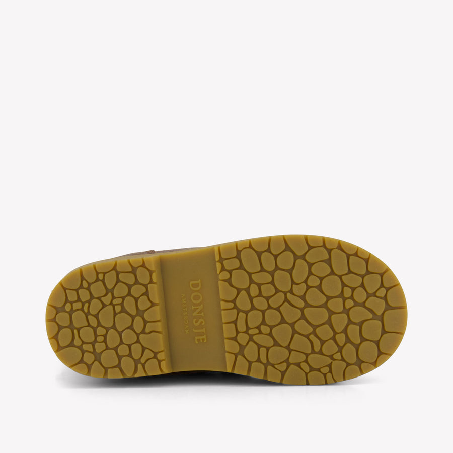 Donsje Amsterdam Wadudu Bear Kids Boys Boots In Camel