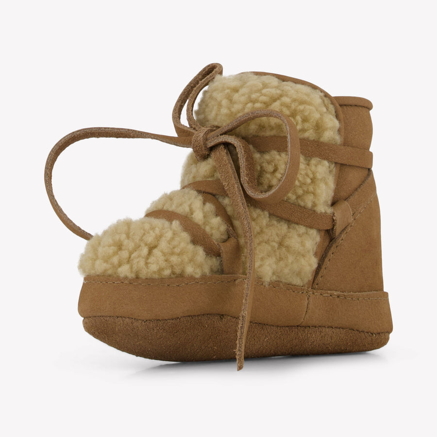 Donsje Amsterdam Cassi Baby Unisex Shoes In Beige