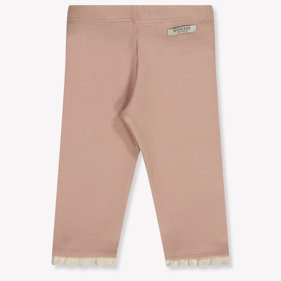 Donsje Amsterdam Affy Baby Meisjes Legging In Oud Roze