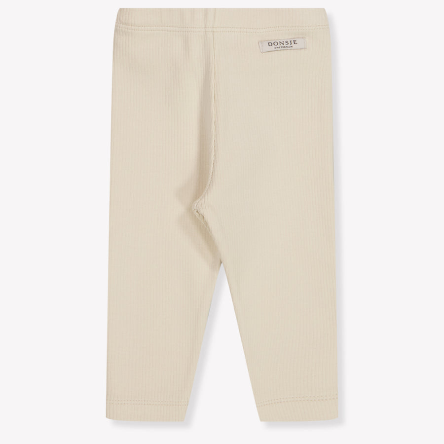 Donsje Amsterdam Ellie Baby Meisjes Legging In Licht Beige
