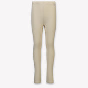 Donsje Amsterdam Ellie Kids Girls Leggings In Light Beige