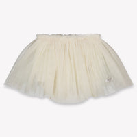 Donsje Amsterdam Rieta Baby Meisjes Rokje In Off White