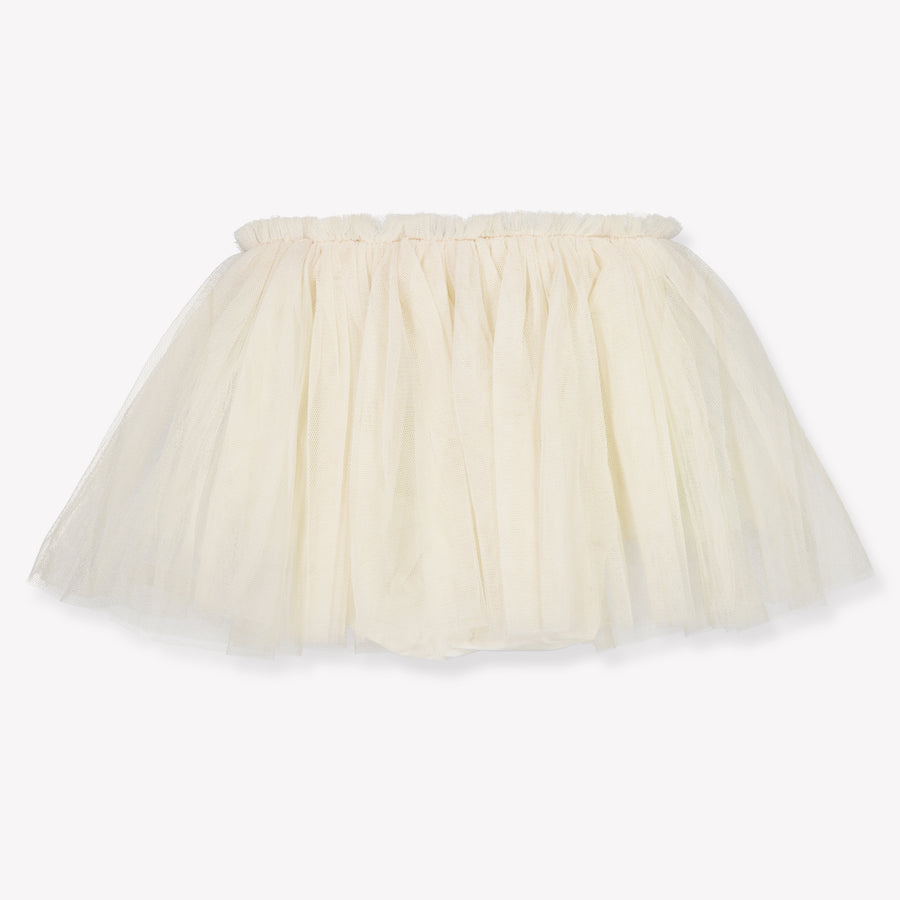 Donsje Amsterdam Rieta Baby Girls Skirt In OffWhite